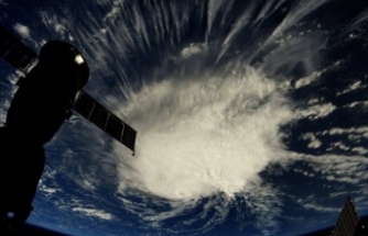 NASA astronotu Florence Kasırgası'nı görüntüledi