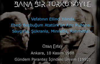 BANA BİR TÜRKÜ SÖYLE