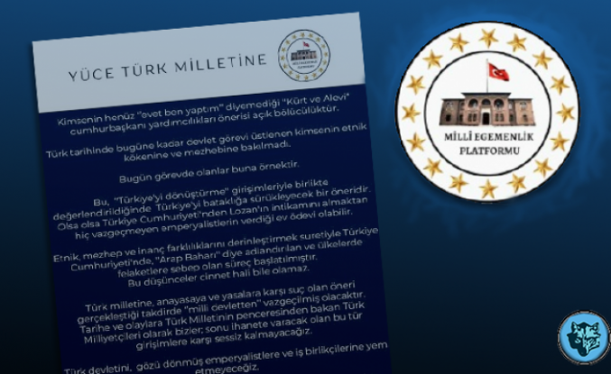 YÜCE TÜRK MİLLETİNE!
